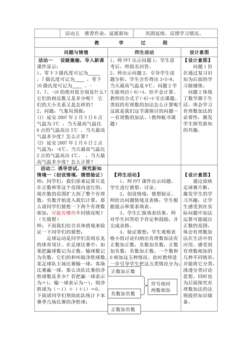 有理数的加法第一课时教学案例[精选文档].doc_第3页