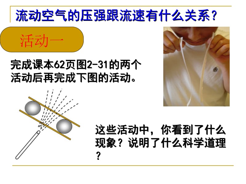 2.3大气的压强（压强与流速的关系）[精选文档].ppt_第3页