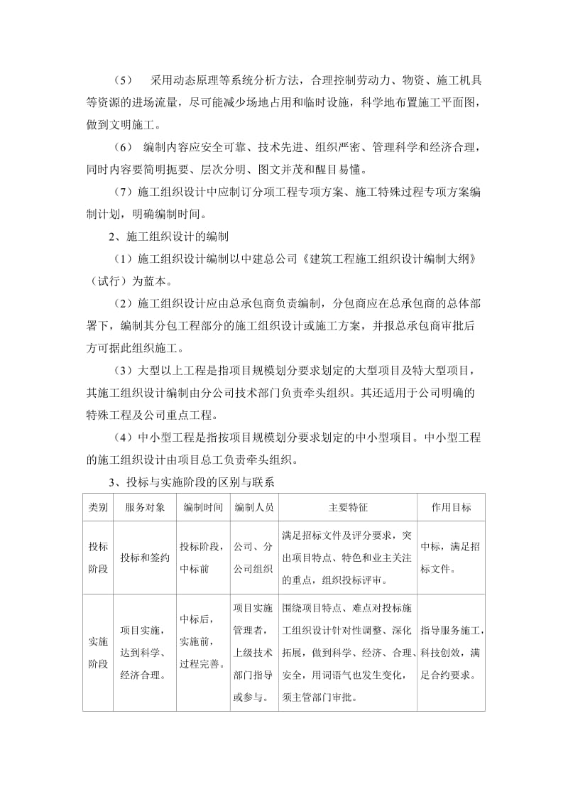 最新1、施工组织设计的编制方法和报审汇编.doc_第2页