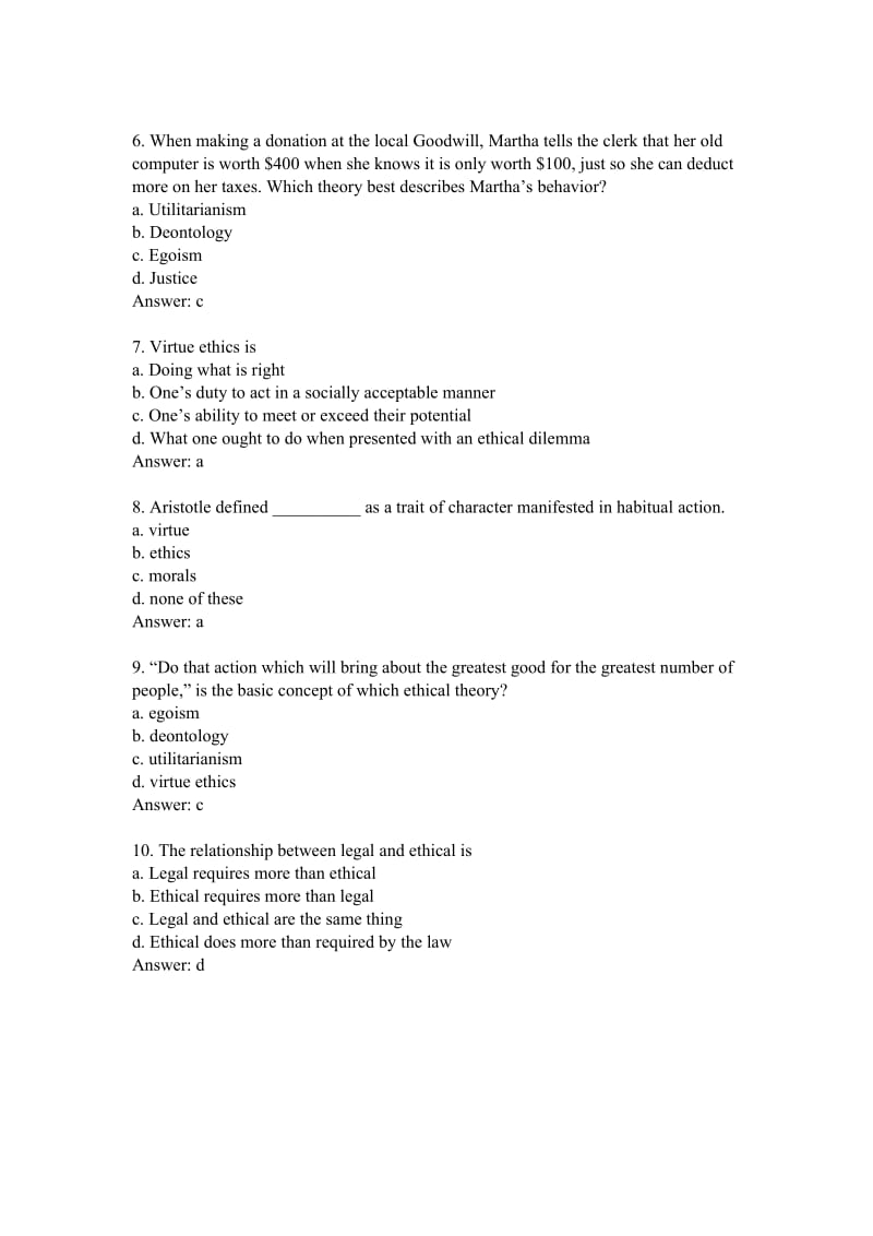 最新007-inclass ex(w answers) 中山大学 商业伦理汇编.doc_第2页