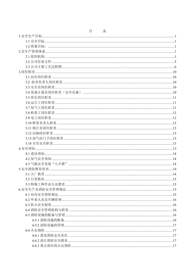 最新CNG常规站安全质量管理体系及全套质量记录汇编.doc_第3页