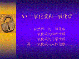 6.3二氧化碳和一氧化碳 (2)[精选文档].ppt