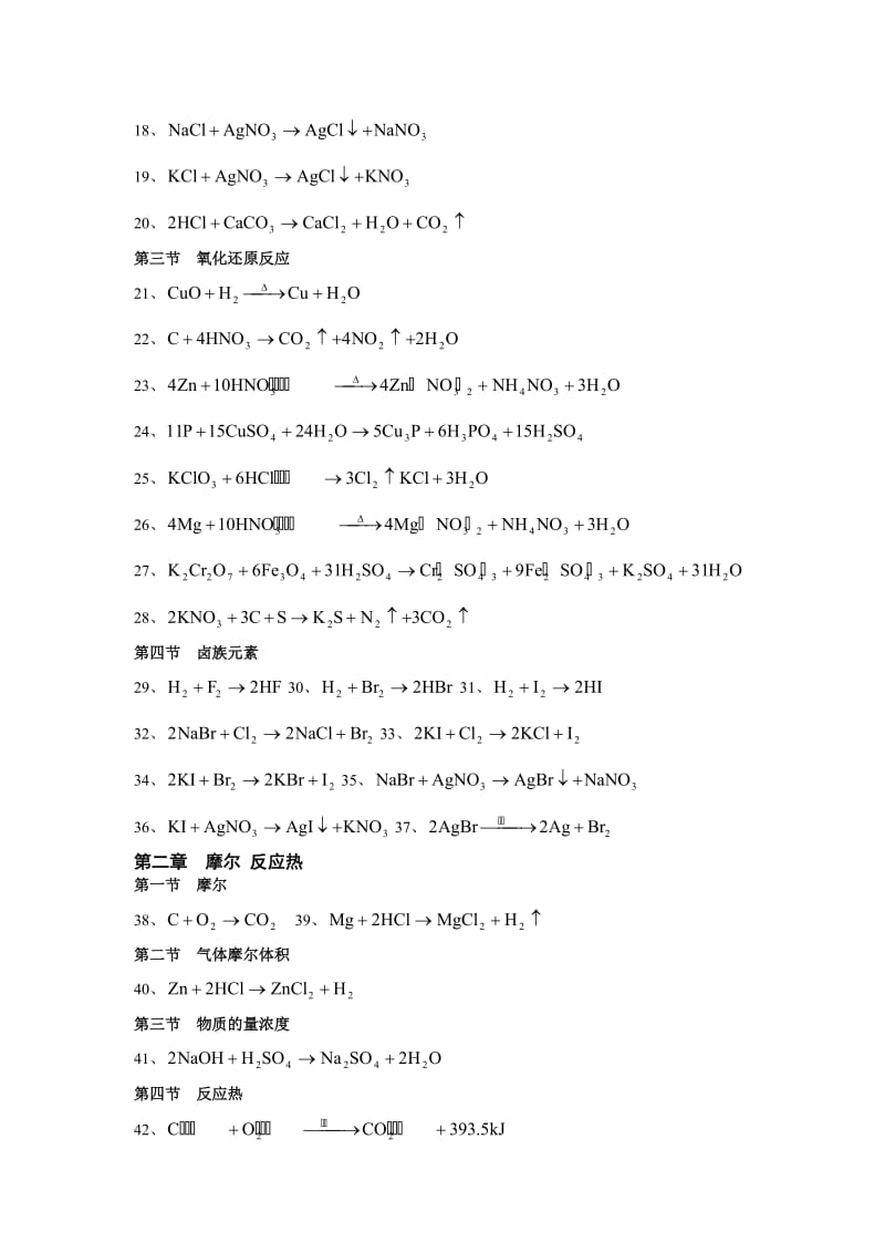 最新绝对全高中化学方程式优秀名师资料.doc_第2页