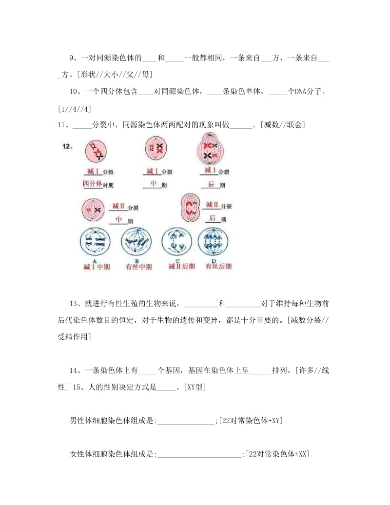 最新【精品】高中生物必修二知识点总结优秀名师资料.doc_第3页