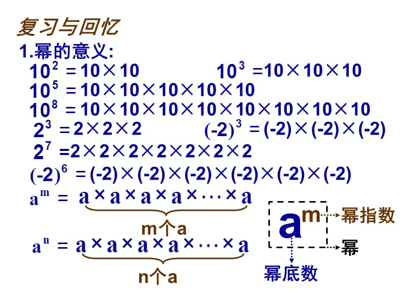 2016年春七年级数学（北师大版）课件：1.1同底数幂的乘法（共10张PPT）[精选文档].ppt_第2页