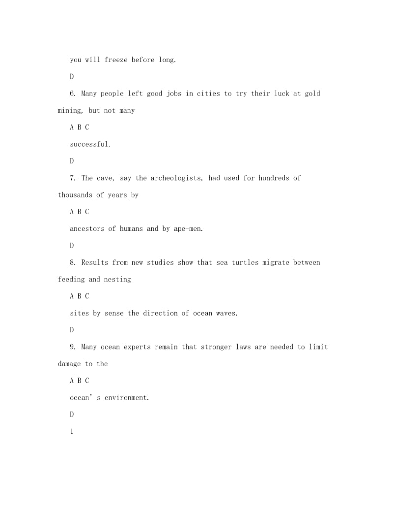 最新上海市第四届()初中学生科普英语竞赛试题优秀名师资料.doc_第2页