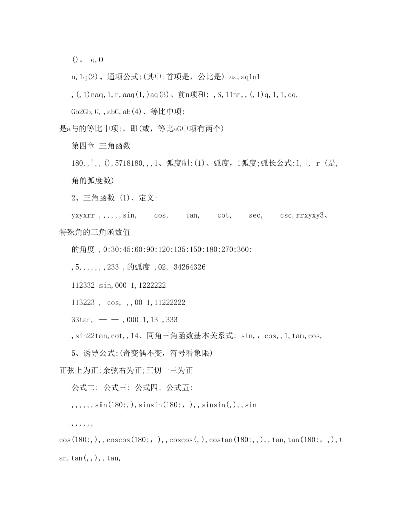 最新[整理]高中数学会考知识点优秀名师资料.doc_第2页