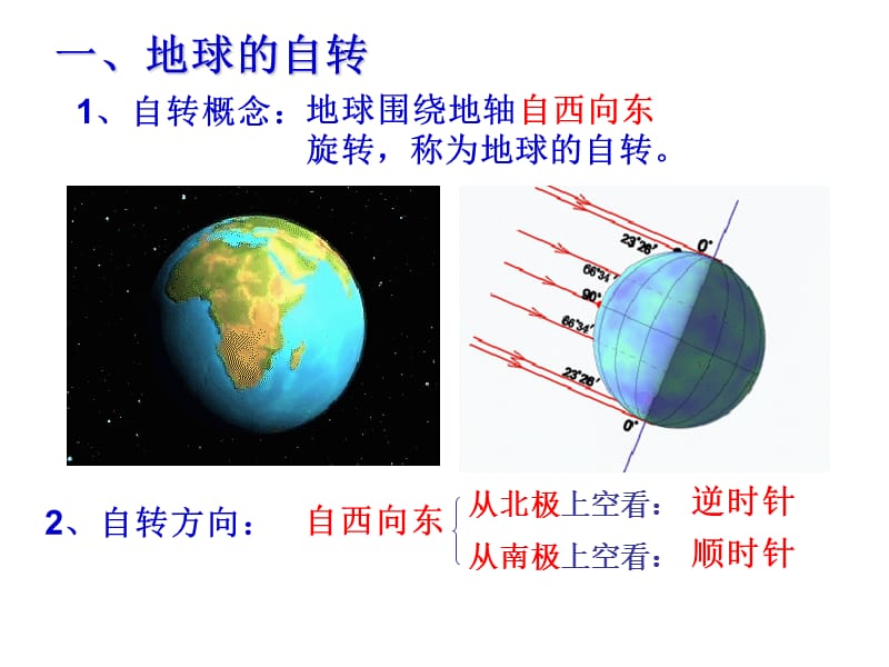 【地理】人教版必修1第一章第三节地球的运动（课件）[精选文档].ppt_第3页