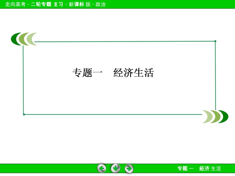 《走向高考》2014高三政治二轮专题复习课件：1-4发展社会主义市场经济[精选文档].ppt_第2页