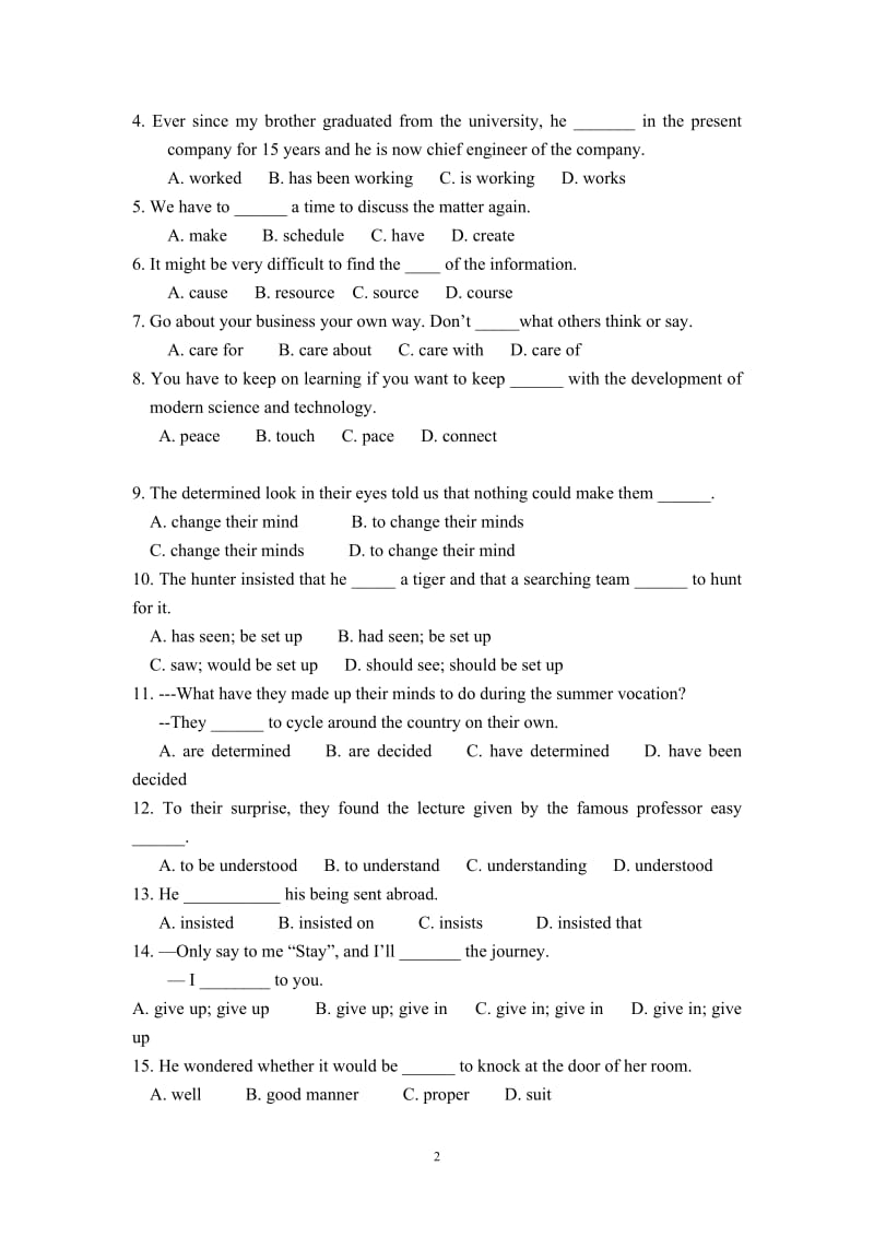 Unit3Traveljournal单元测试题1(富源一中罗金)-教学文档.doc_第2页