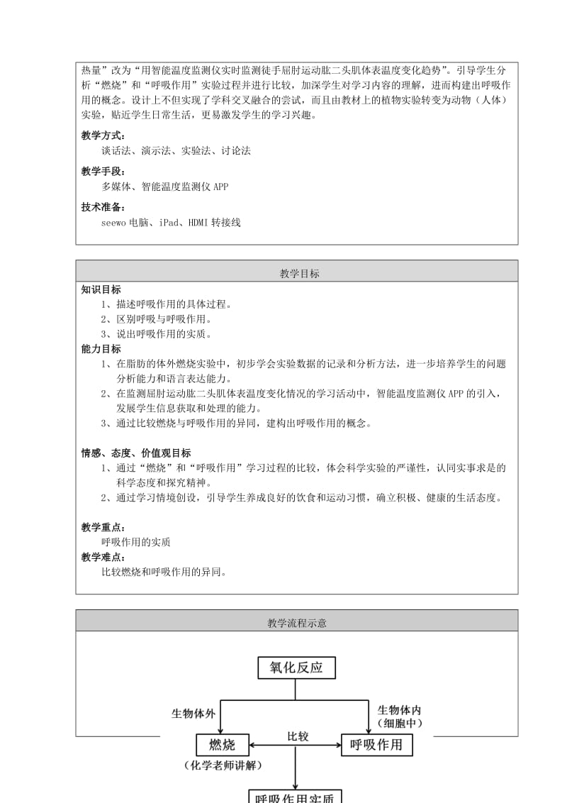 《呼吸与呼吸作用》教学设计-教学文档.doc_第3页