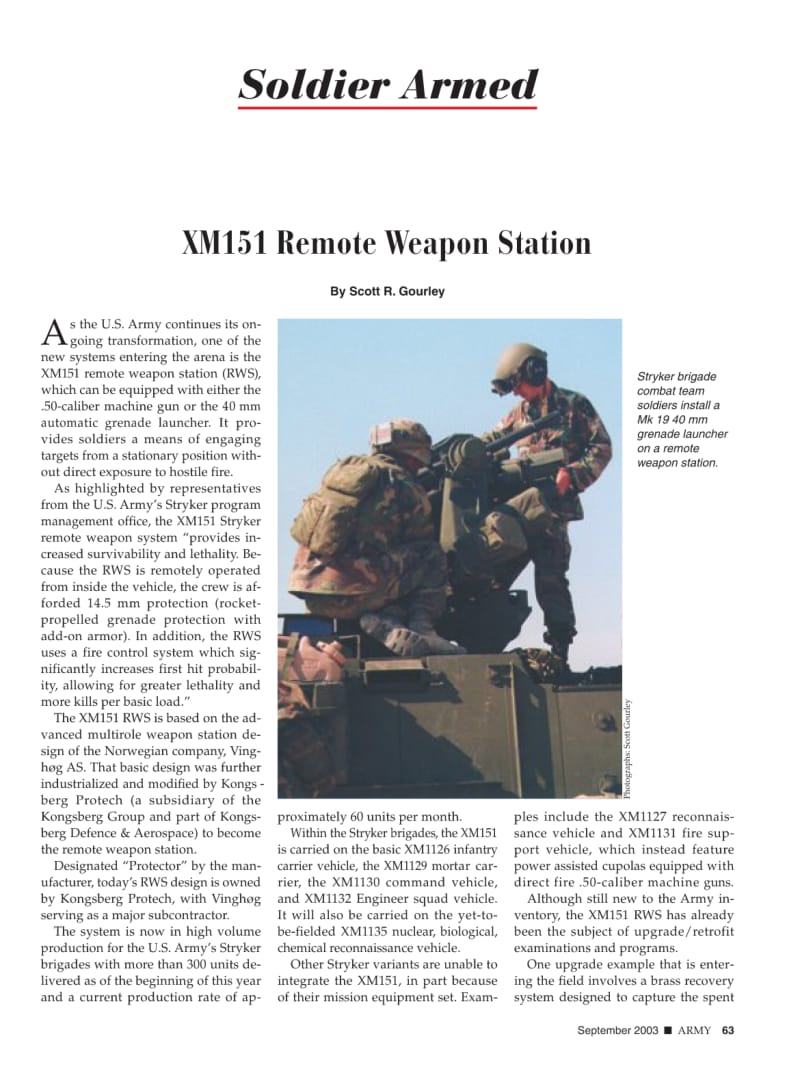 XM151RemoteWeaponStation-AssociationoftheUnited.pdf_第1页