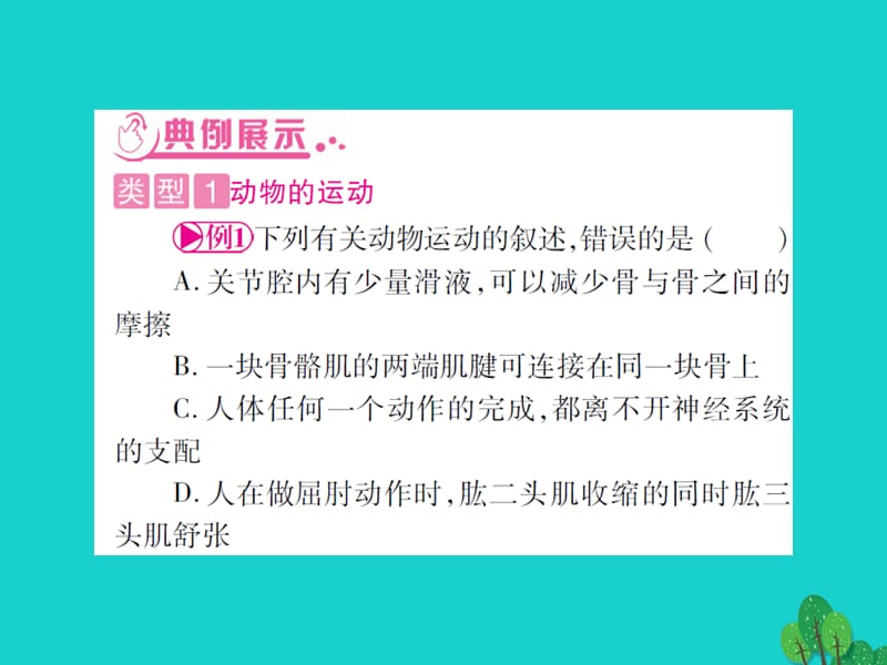 中考生物总复习知能综合突破专题5动物的运动和行为课件新人教版.pptx_第2页