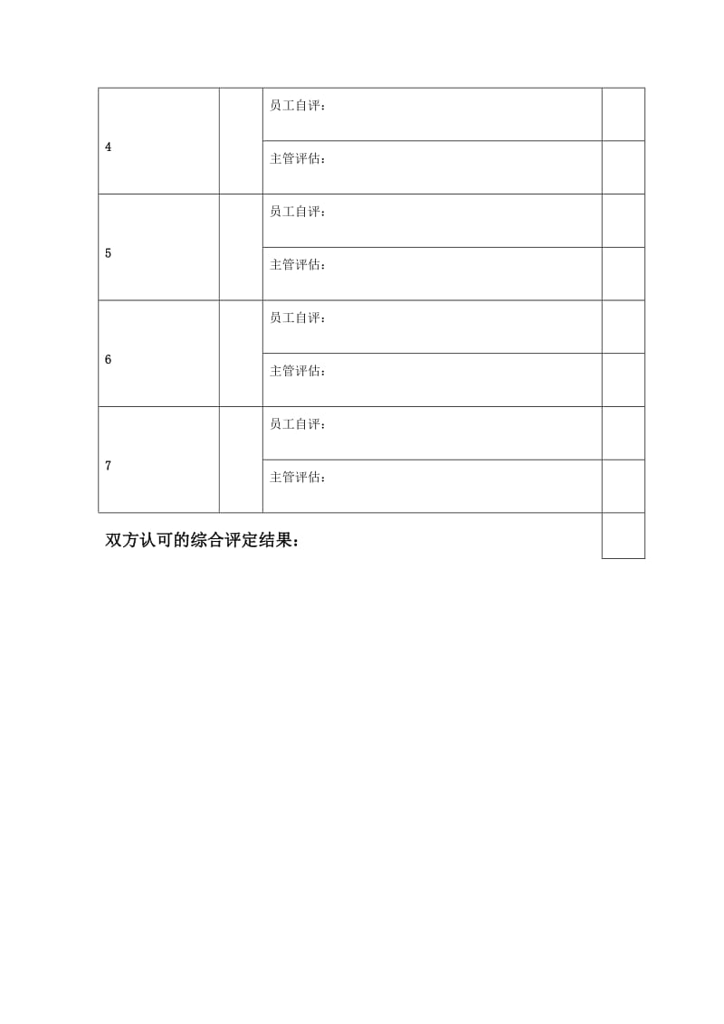 中国网通员工工作评估表.doc_第3页