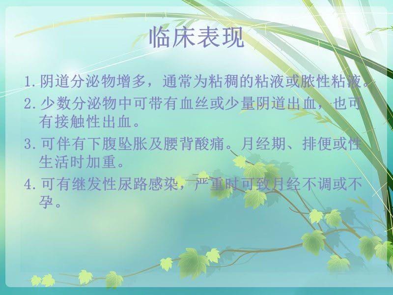 2013.3.慢性宫颈炎的护理措施__幻灯片.ppt_第2页