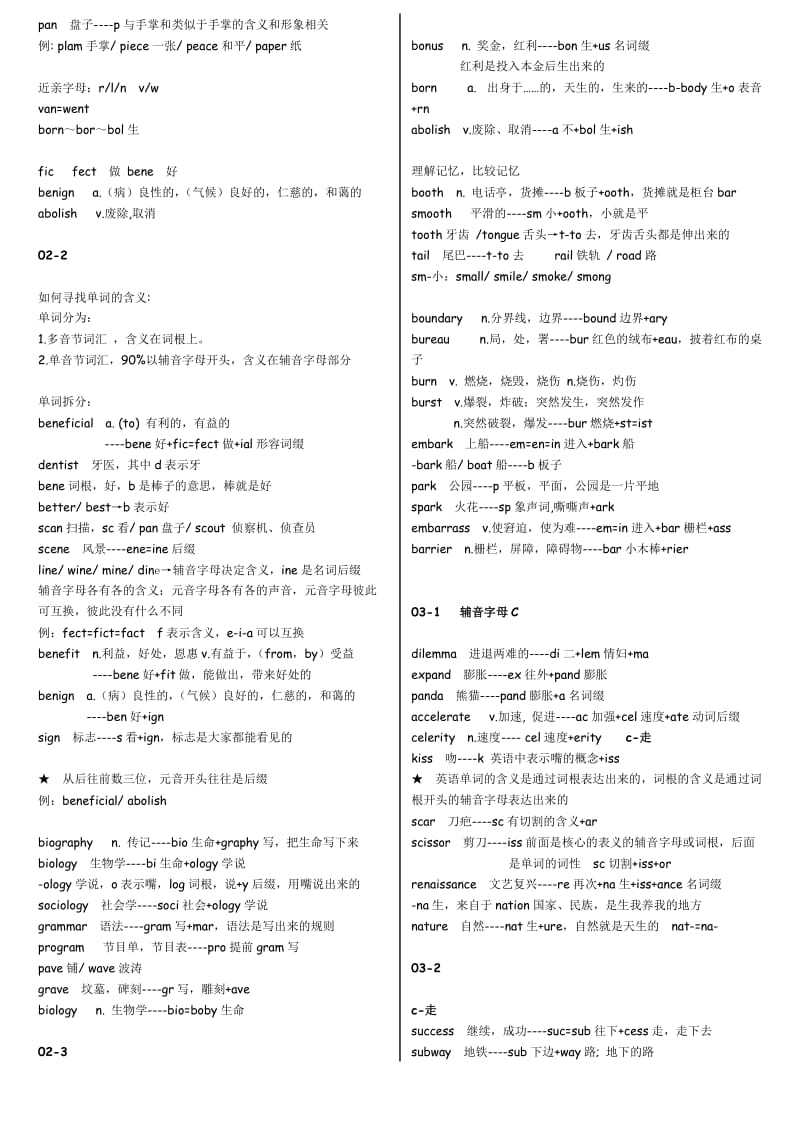 一男考研词汇5500笔记-完美打印版名师制作优质教学资料.doc_第3页