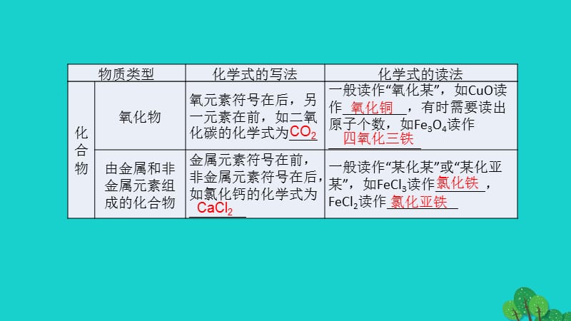 中考化学第1篇考点聚焦第8讲化学式与化合价课件.pptx_第3页