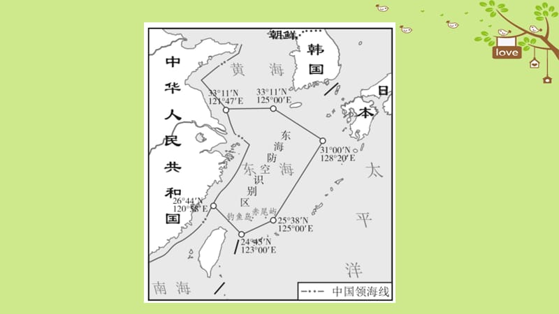 八年级地理上册第一章从世界看中国检测卷习题课件新版新人教版.pptx_第3页