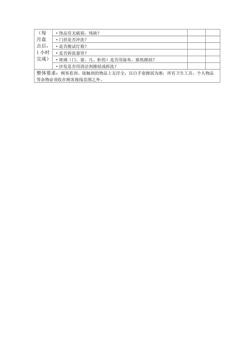 卫生查检考核表（制度范本、doc格式）.doc_第2页