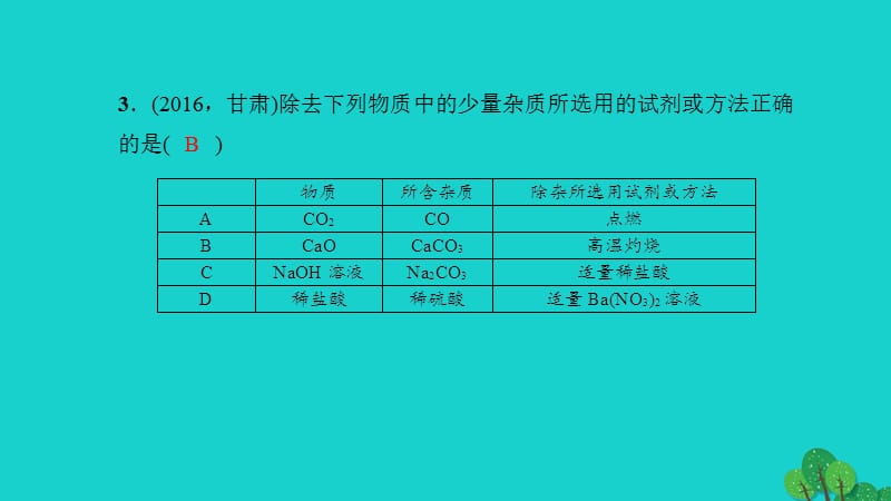 中考化学总复习考点聚焦第17讲物质的分离与除杂课件.pptx_第2页