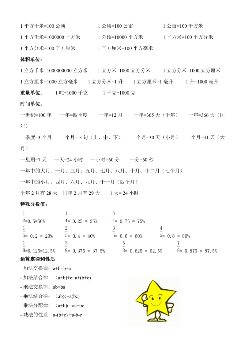 一至六年级数学公式及规律列表名师制作优质教学资料.doc_第3页