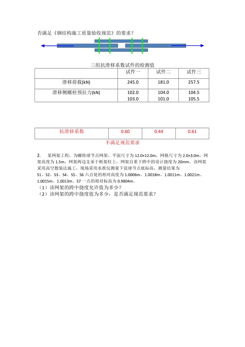 《钢结构检测)复习题名师制作优质教学资料.doc_第3页