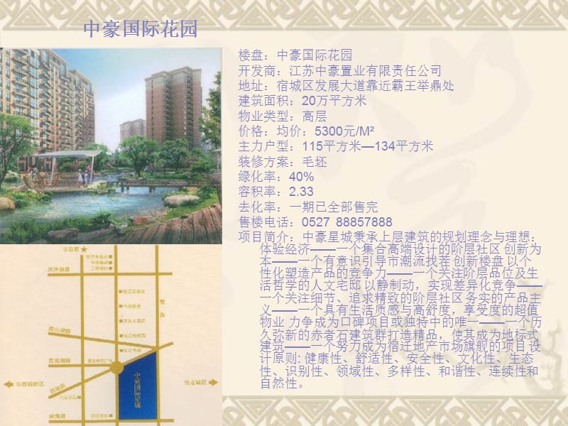 2011年4月江苏宿迁市楼盘概况.ppt_第1页