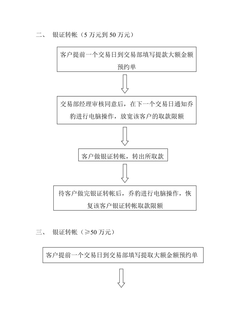 大额取款流程图（doc格式）.doc_第2页