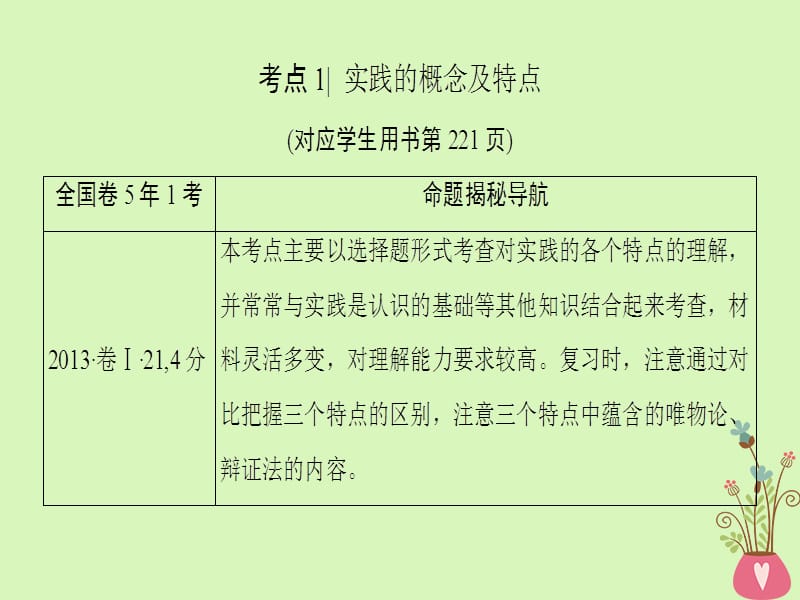 2019版高考政治一轮复习第2单元探索世界与追求真理第6课求索真理的历程课件新人教版.pptx_第3页