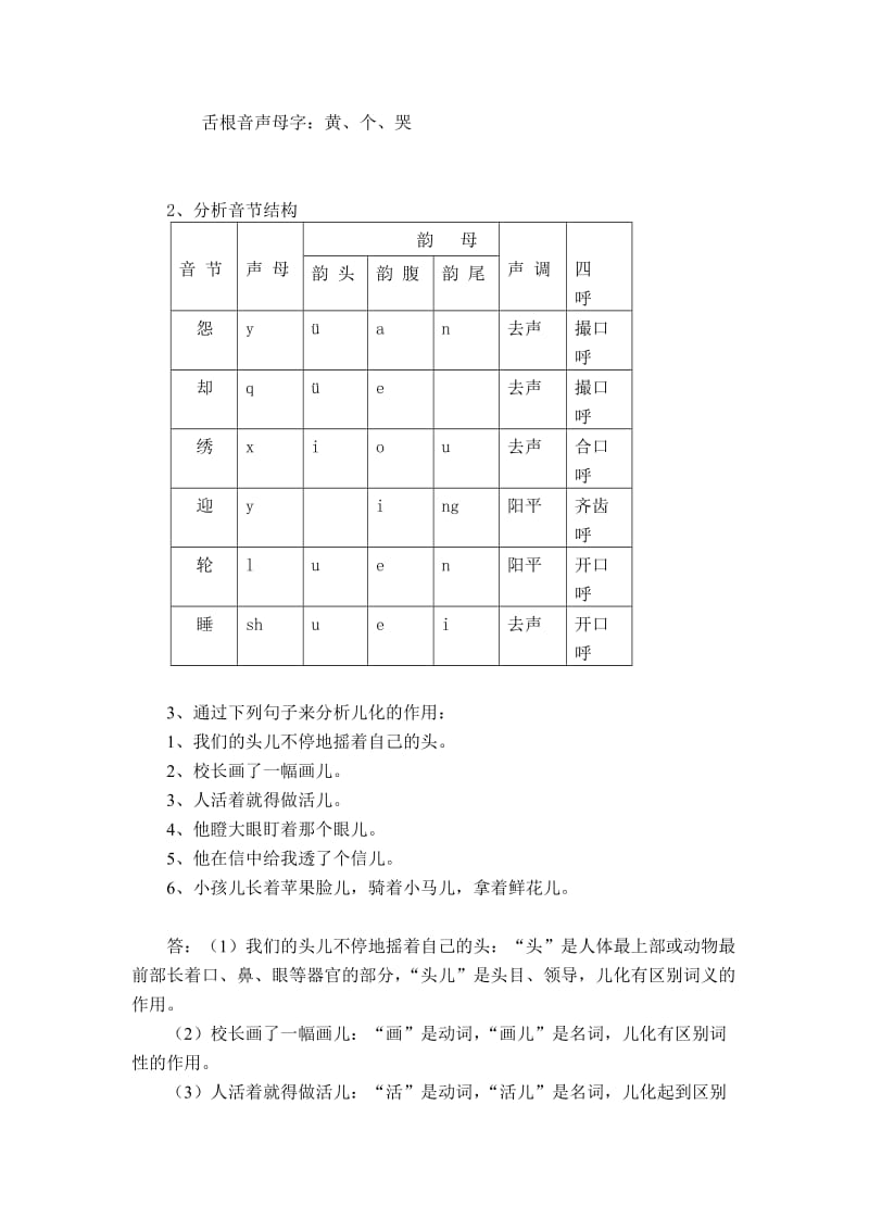 《现代汉语》作业1名师制作优质教学资料.doc_第3页