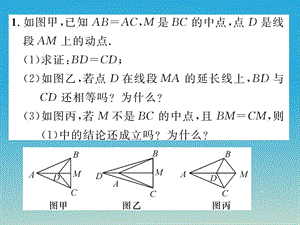 八年级数学上册 第14章 全等三角形小结与复习课件 （新版）沪科版.pptx