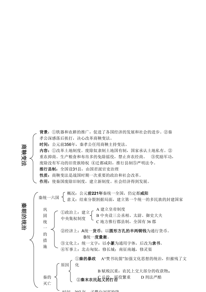 七年级上册历史知识框架名师制作优质教学资料.doc_第3页