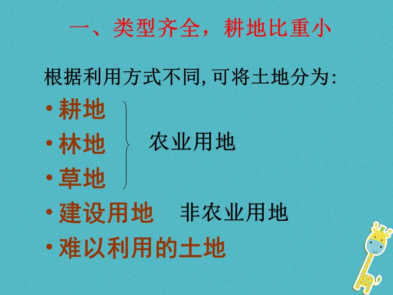 八年级地理上册第三章第二节土地资源课件1新版新人教版.pptx_第2页