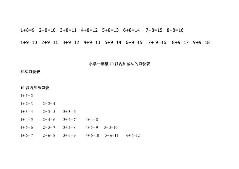 一年级数学口诀名师制作优质教学资料.doc_第3页