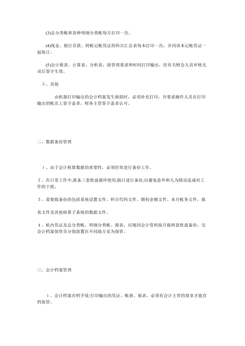 会计电算化系统会计档案管理制度.doc_第2页