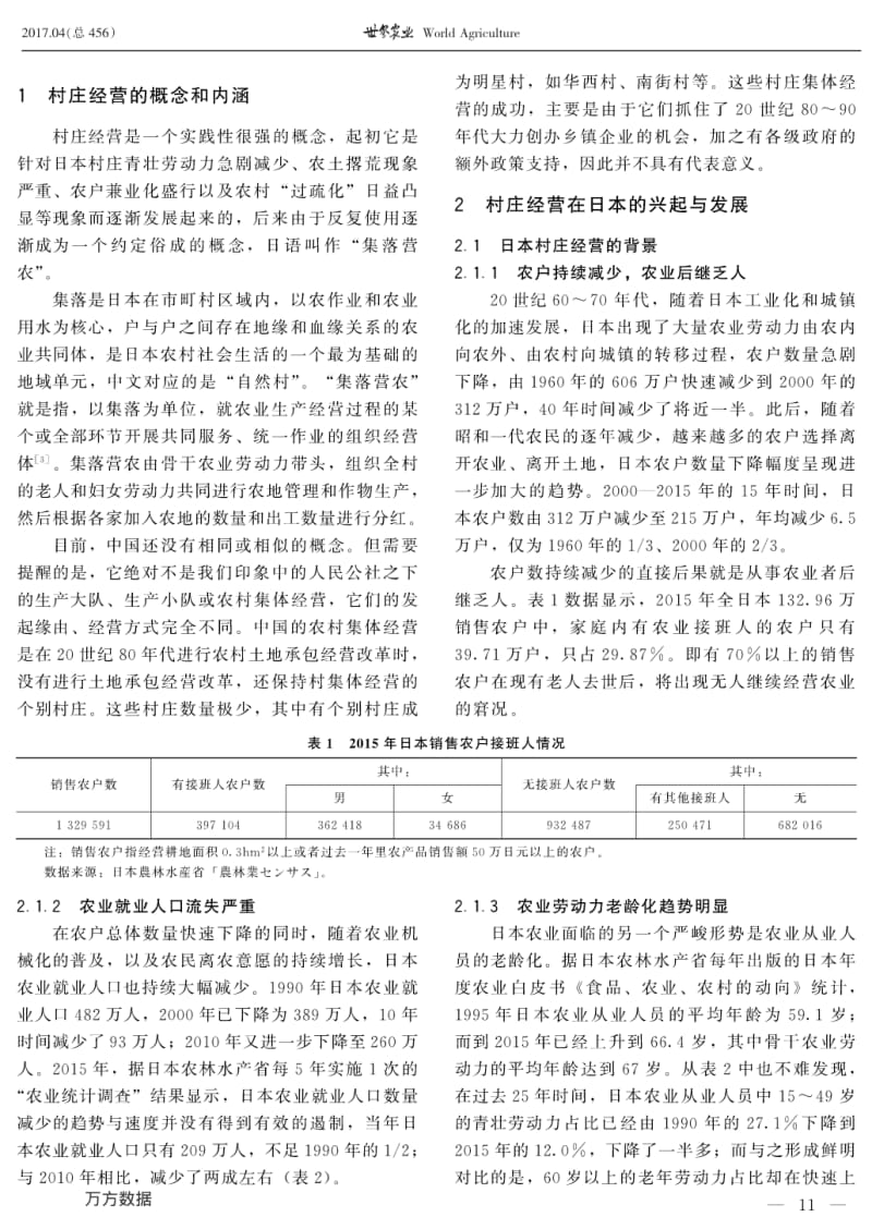 村庄经营-会成为中国农业又一个新型经营主体吗-——日本的发展与中国案例.pdf_第2页