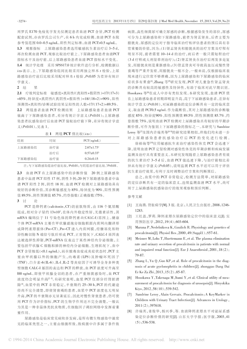 降钙素原在上尿路感染诊治中的意义.pdf_第2页