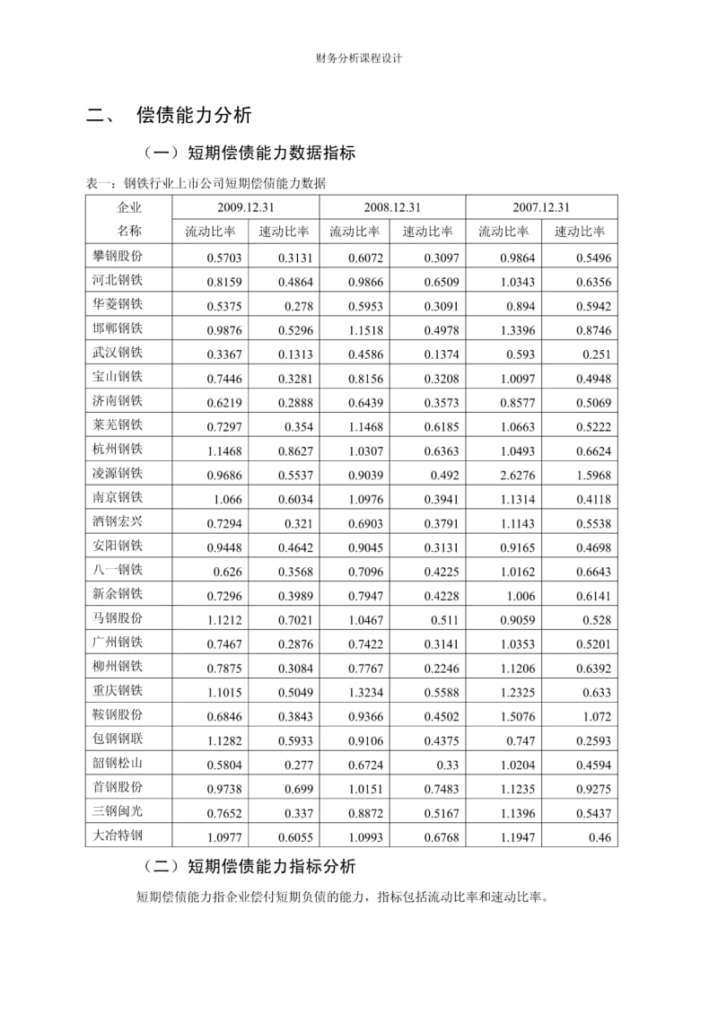 钢铁行业偿债能力分析.pdf_第2页