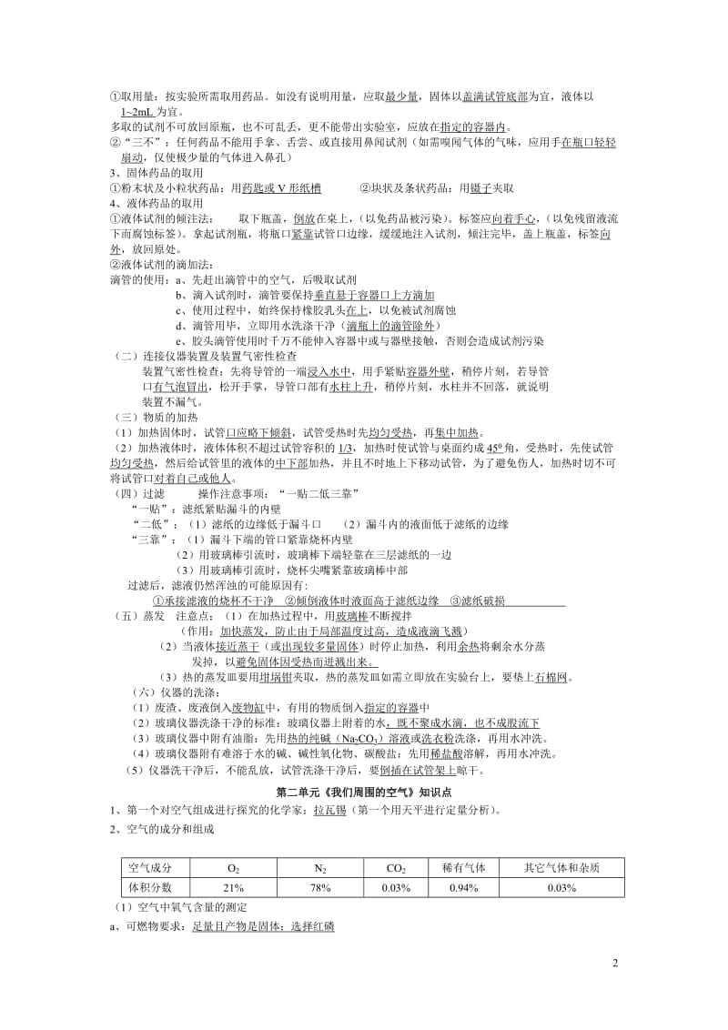 最新西点课业--中考化学-中考总复习资料优秀名师资料.doc_第2页