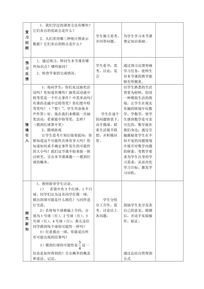 《摸到红球的概率》教学设计-教学文档.doc_第2页