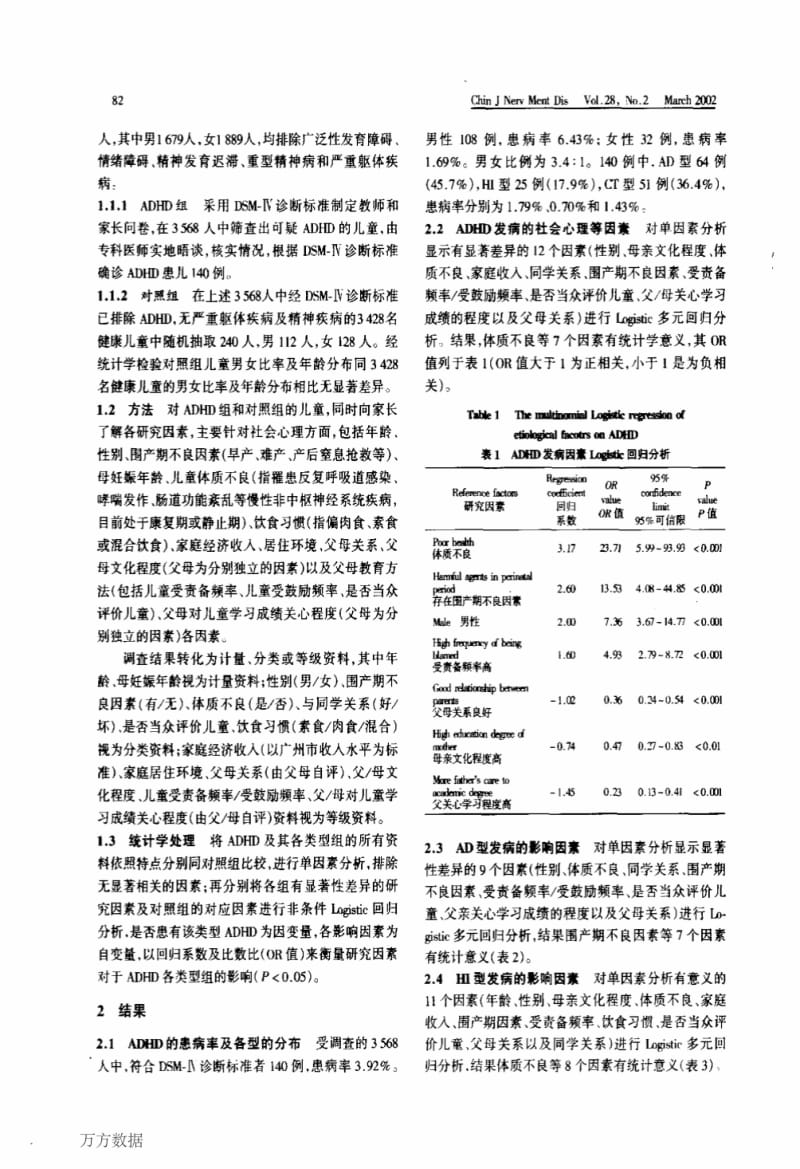 注意缺陷多动障碍分型及致病因素的研究.pdf_第2页