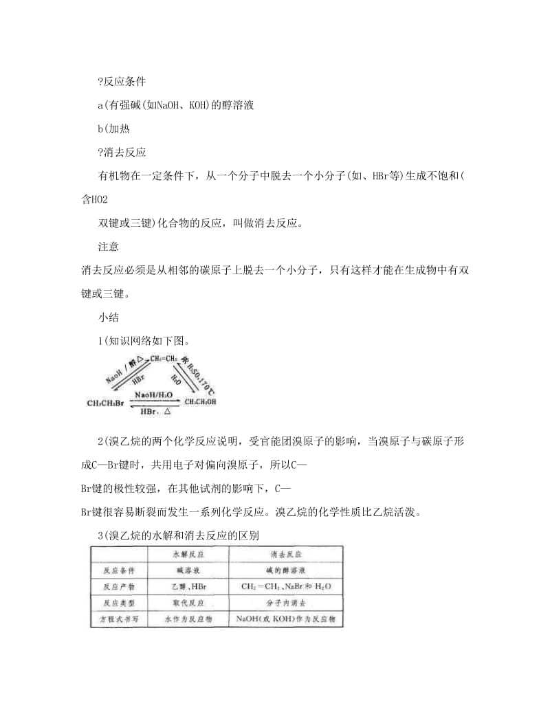 最新高考化学考点精讲考点46溴乙烷卤代烃优秀名师资料.doc_第3页