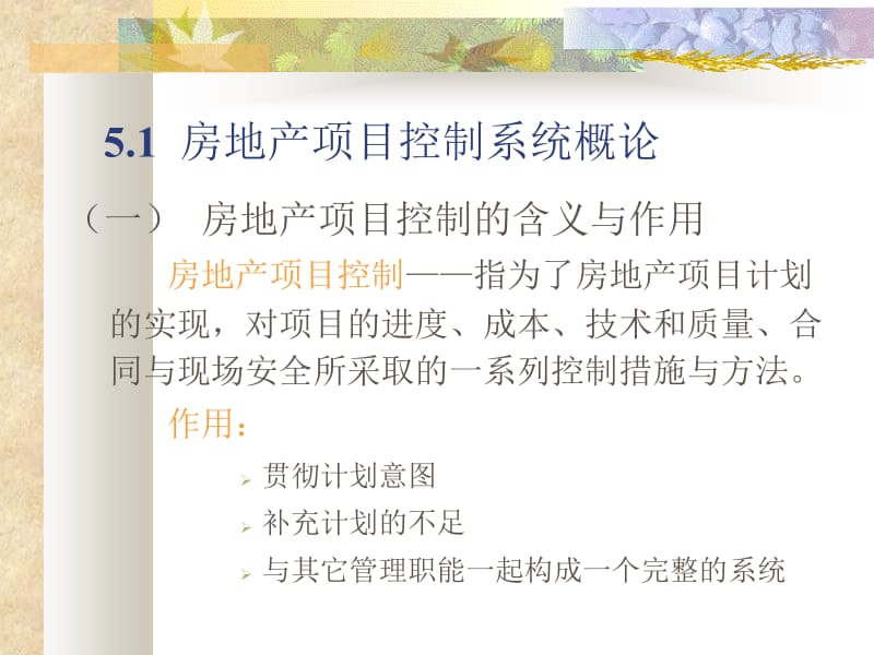 第五部分房地产项目控制系统教学课件名师编辑PPT课件.ppt_第2页