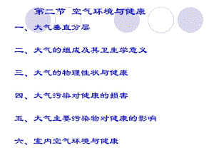 第二节空气环境与健康名师编辑PPT课件.ppt