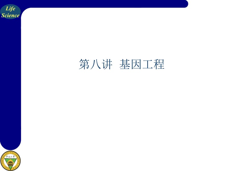 第八讲道客巴巴基因工程名师编辑PPT课件.ppt_第1页