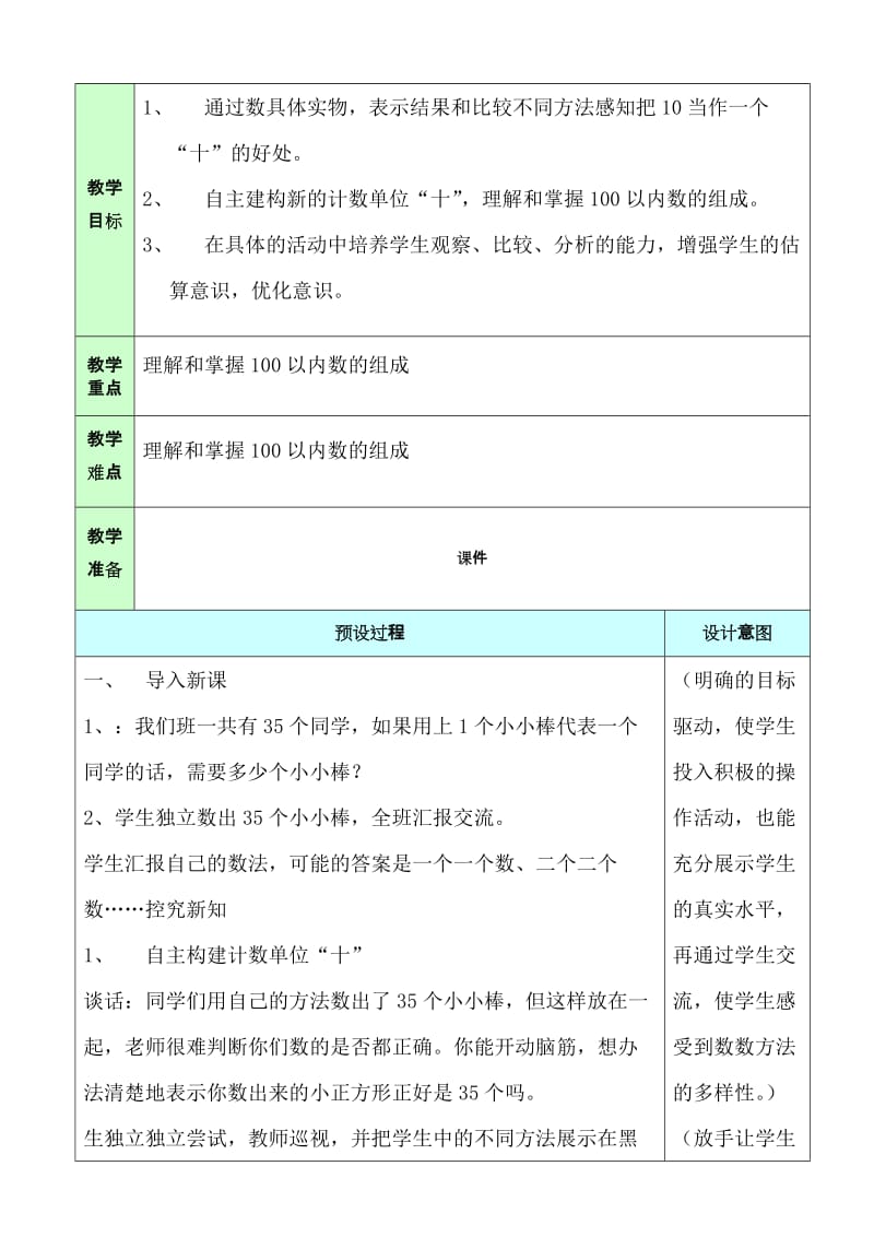 最新100以内数认识名师精心制作资料.doc_第2页