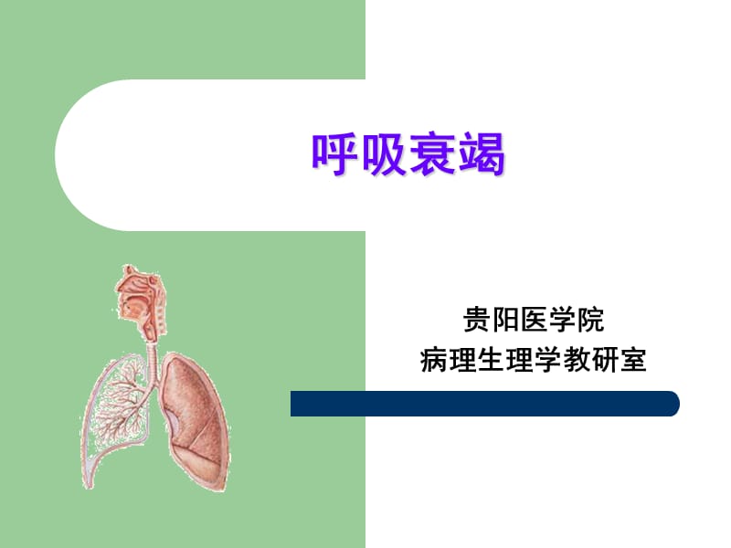 第15章呼吸衰竭名师编辑PPT课件.ppt_第1页