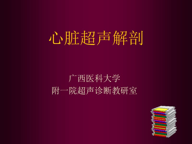 心脏超声解剖名师编辑PPT课件.ppt_第1页