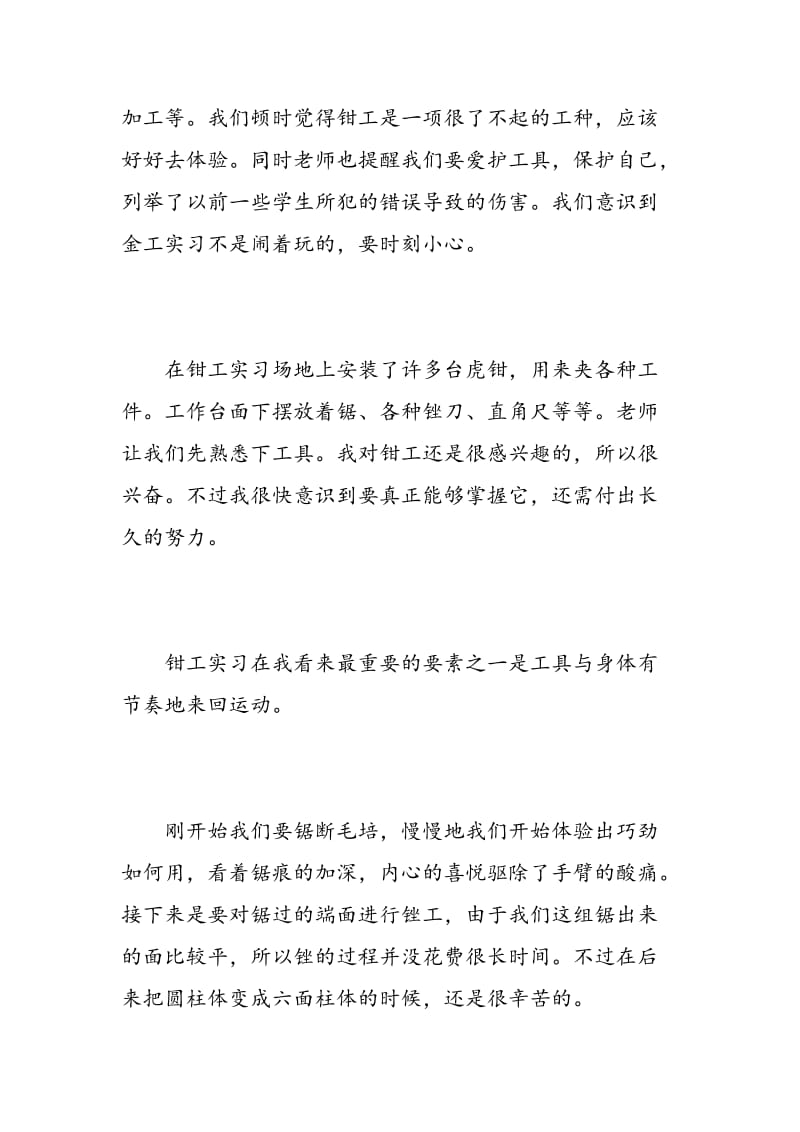 最新钳工实习心得体会.doc_第2页