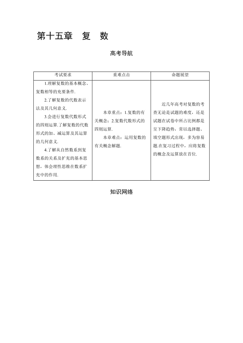 最新【新课标】备战高考数学（理）专题强化复习十五章　复　数名师精心制作资料.doc_第1页